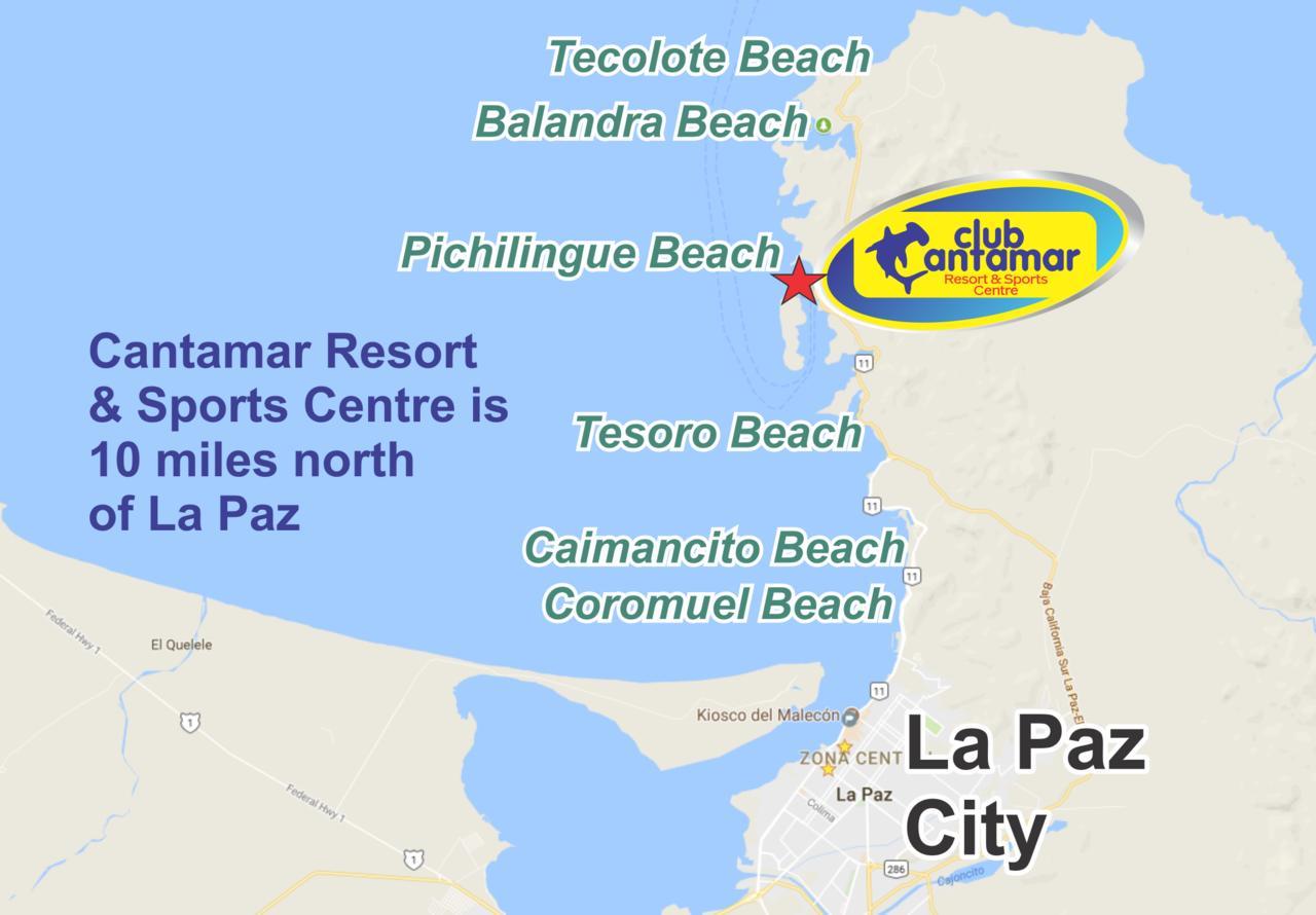 Club Cantamar Beach Hotel & Marina La Paz Exteriör bild